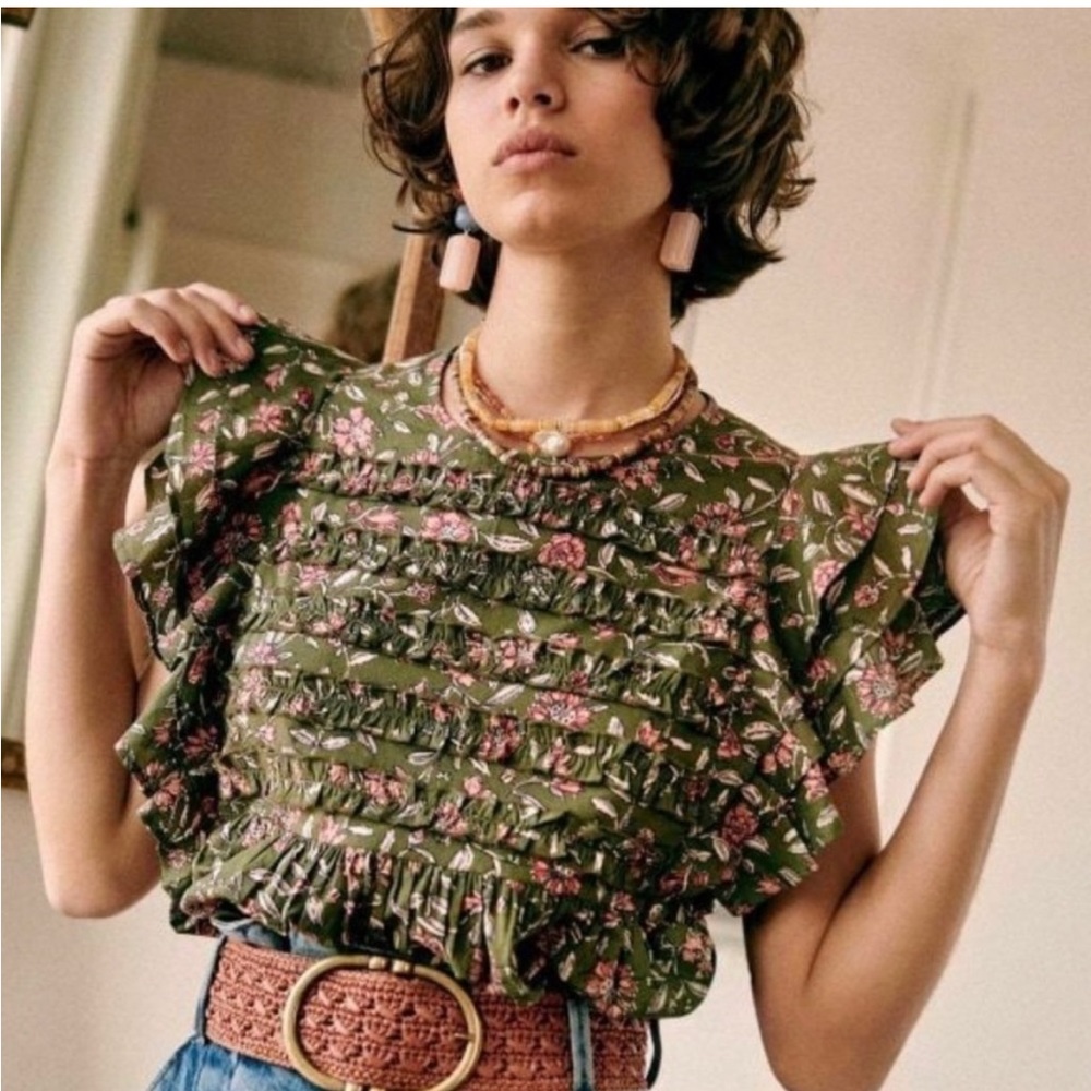 Sezane Melia Blouse